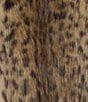 GB Lisa Leopard Printed Faux Fur Coat - Image 5