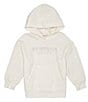 Color:White - Image 1 - Little Girls 2T-6X Long-Sleeve St. Moritz Sequin Sweatshirt