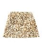 GB Little Girls 2T-6X Tiered Sequin Mini Skirt, Color:Gold - Image 1