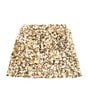 GB Little Girls 2T-6X Tiered Sequin Mini Skirt, Color:Gold - Image 2
