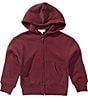 GB Little Girls Essential Quarter Zip Long Sleeve Pullover - Image 2