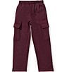 GB Little Girls Pull On Cargo Sweatpants - Image 1