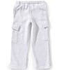 GB Little Girls Pull On Cargo Sweatpants - Image 1