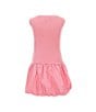 GB Little Girls Sleeveless Bubble Dress, Color:Pink - Image 2