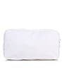 GB Glam Varsity Letters Medium Nylon Bag, Color:White - Image 2