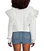 GB Mesh Tulle Cable Knit Sweater - Image 2