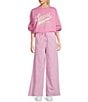 GB Multi Coordinating Striped Pull-On Pants, Color:Pink Multi - Image 3