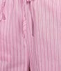 GB Multi Coordinating Striped Pull-On Pants, Color:Pink Multi - Image 5