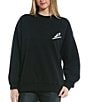 Color:Black - Image 1 - Nordic Ski Club Sweatshirt