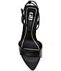 GB Pop-Off Leather Pointed Toe Stiletto Dress Sandals - Image 5
