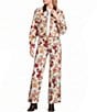 GB Printed Denim Coordinating Jacket - Image 4