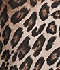 GB Printed Satin Mini Skirt - Image 4