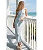 GB Pucker Coordinating Pull-On Straight Hem Maxi Skirt - Image 5