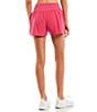 Color:Fuchsia Pink - Image 2 - Racer Pull-On Shorts