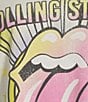 GB Rainbow Rolling Stones Graphic T-Shirt, Color:Pristine - Image 5
