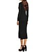 GB Rib Side Slit Midi Sweater Dress - Image 4