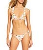 GB Roma Fiore Scrunchie Textured Tie Side Hipster Swim Bottom - Image 3