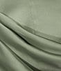 GB Satin Drape Neck Bow Mini Dress - Image 4
