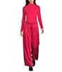 GB Satin Wide Leg Trousers - Image 3