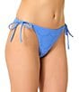 GB Seashell Jacquard Tie Side Hipster Swim Bottom - Image 3