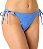 GB Seashell Jacquard Tie Side Hipster Swim Bottom - Image 4