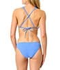 GB Seashell Jacquard Wide Strap Triangle Swim Top - Image 4