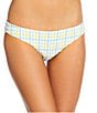 GB Puff Seersucker Classic Hipster Swim Bottom, Color:Skyway - Image 1