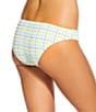 GB Puff Seersucker Classic Hipster Swim Bottom, Color:Skyway - Image 2