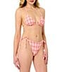 GB Seersucker Puff Classic Triangle Halter Swim Top & Puff High Leg Tie Side Swim Bottom - Image 4