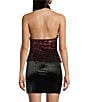 GB Sequin Halter Cowl Neck Top - Image 2