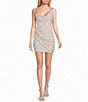 GB Sequin One Shoulder Mini Dress - Image 1