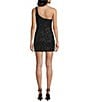 GB Sequin One Shoulder Mini Dress - Image 2