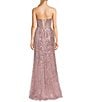 GB Social Allover Sequin Beaded Corset Dress - Image 5