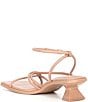 Color:Iced Cappuccino - Image 3 - Social-Ite Leather Sculpted Heel Sandals