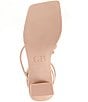 Color:Iced Cappuccino - Image 6 - Social-Ite Leather Sculpted Heel Sandals