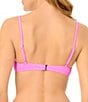 GB Solid Scrunchie Textured Lettuce Edge Underwire Bralette Swim Top & Textured Lettuce Edge Classic Hipster Swim Bottom - Image 5
