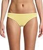 GB Solid Textured Scrunchie Classic Hipster Swim Bottom - Image 1