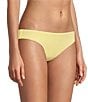 GB Solid Textured Scrunchie Classic Hipster Swim Bottom - Image 3