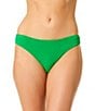 GB Solid Textured Scrunchie Classic Hipster Swim Bottom - Image 5
