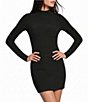 GB Sparkle Knit Mock Neck Long Sleeve Top - Image 1