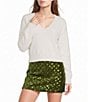 GB Spencer V-Neck Long Sleeve Sweater - Image 1