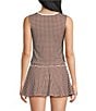 GB Square Neck Gingham Coordinating Tank - Image 2