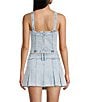 GB Square Neck Sleeveless Denim Tank - Image 2