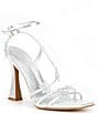 Color:Silver - Image 1 - Star-Struck Rhinestone Star Dress Sandals