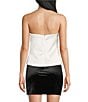 GB Strapless Bow Peplum Top - Image 2