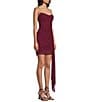 GB Strapless Draped Mini Dress - Image 6