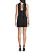 GB Strapless Neck Scarf Corset Mini Dress - Image 2