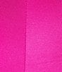 Color:Fuchsia - Image 3 - Stretch Satin Sleeveless Scoop Neck Onesie
