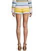 GB Striped Sweater Shorts - Image 2