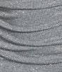 GB Studded Sparkle Mock Neck Long Sleeve Mini Dress - Image 3